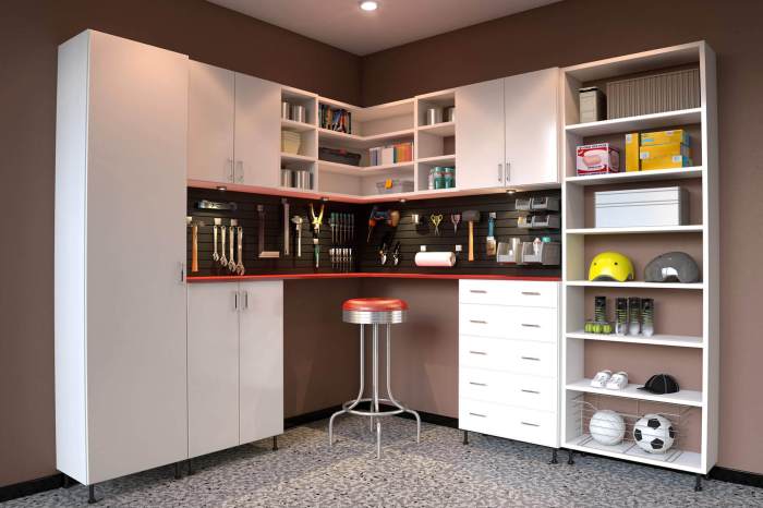 Garage storage cabinets and furniture