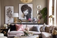 Mirrored furniture for glam interior design