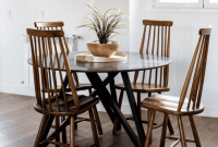 Industrial Style with Metal Frames For Dining Tables Black metal frame furniture industrial style