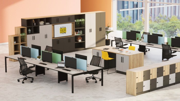 Modular storage furniture for home office