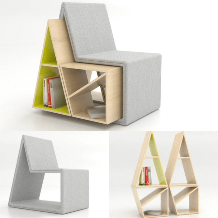 Multi-functional furniture with storage