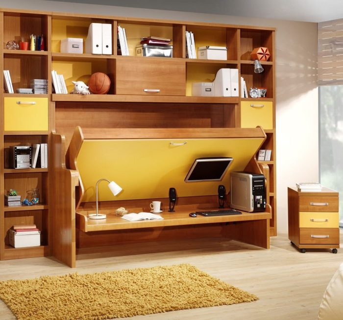 Interior Design Ideas for Apartments: Make the Most of Small Spaces ... Convertible furniture for studio apartments