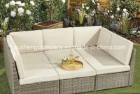 Merax 4-Piece Outdoor Rattan Furniture Set Patio Wicker Cushioned Set ... Merax 4-Piece Outdoor Rattan Furniture Set Patio Wicker Cushioned Set ...