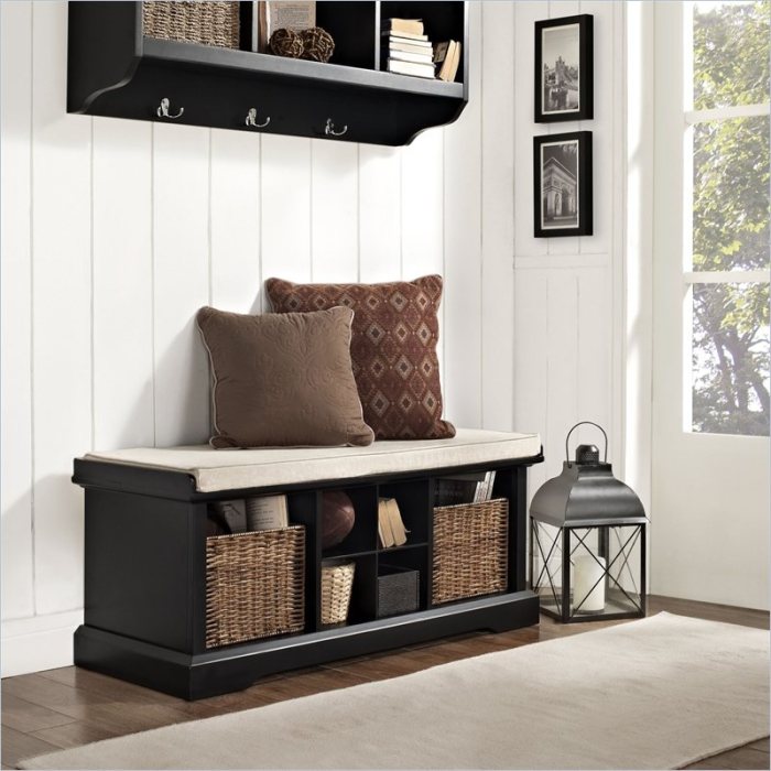 30 Eye-Catching Entryway Benches For Your Home - Interior Decorating ...