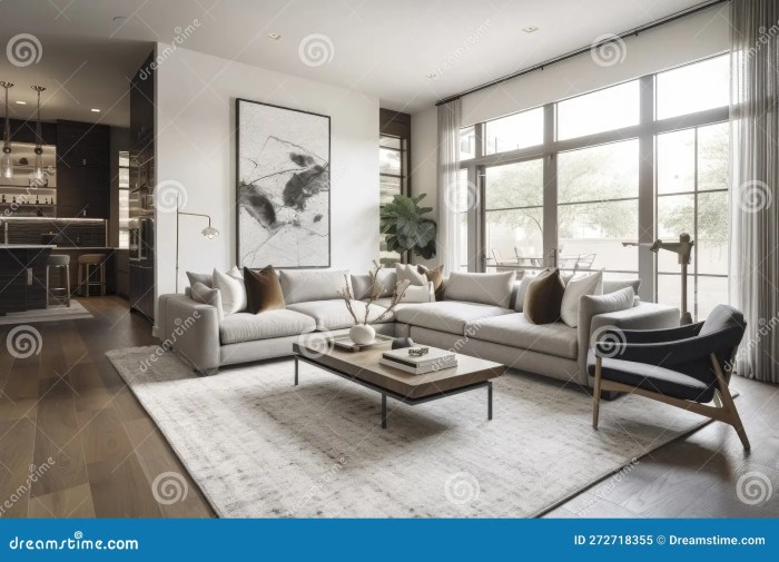 Furniture for open space living room