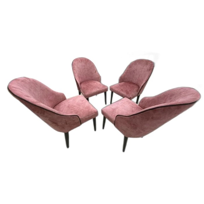 Velvet accent chairs and furniture sets