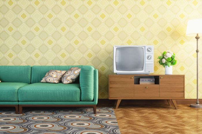 Vintage style furniture for decoration